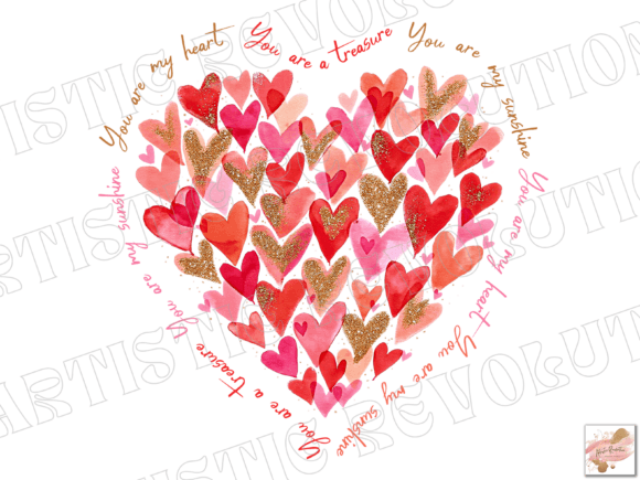 Download Hand Drawn Valentine Day Heart Png - Hand drawn valentine Collection