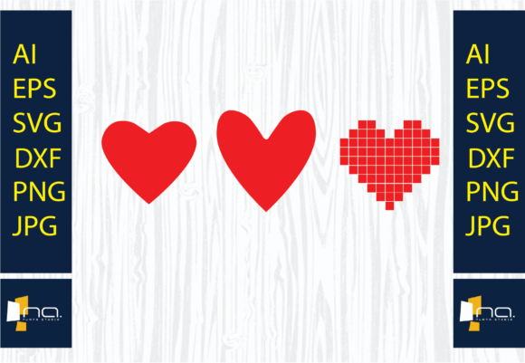 Download Valentine Icons Flat Heart, Svg Design - Premium Resources