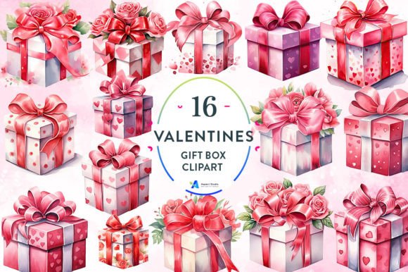 Download Valentine Gift Box Clipart - Gift box clipart Collection