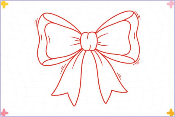 Download Hand Drawn Valentine Bow Clipart PNG - Hand drawn valentine Collection